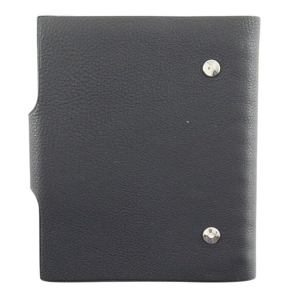 HERMES Yuris PM Notebook Notebook cover Note Navy blue Togo _ - Picture 3 of 13